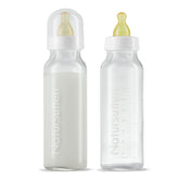 Natursutten anti-colic glass bottle 8oz shows smooth-feeding potential.