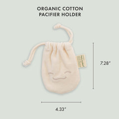 Natursutten PaciPouch doubles as a soft bottle cover for 3.5 oz bottles.