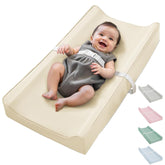 Navari vegan leather waterproof changing pad with wipe-clean surface for quick diaper changes.