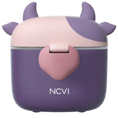 NCVI baby formula dispenser on the go for convenient travel feeding.