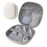 NCVI breast pump case with spacious interior for full kit on the go