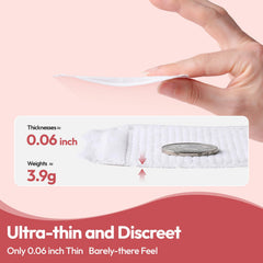 NCVI nursing pads close-up reveals absorbent core for reliable leak protection