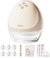 NCVI heated breast pump 360 heating for even warmth during pumping.
