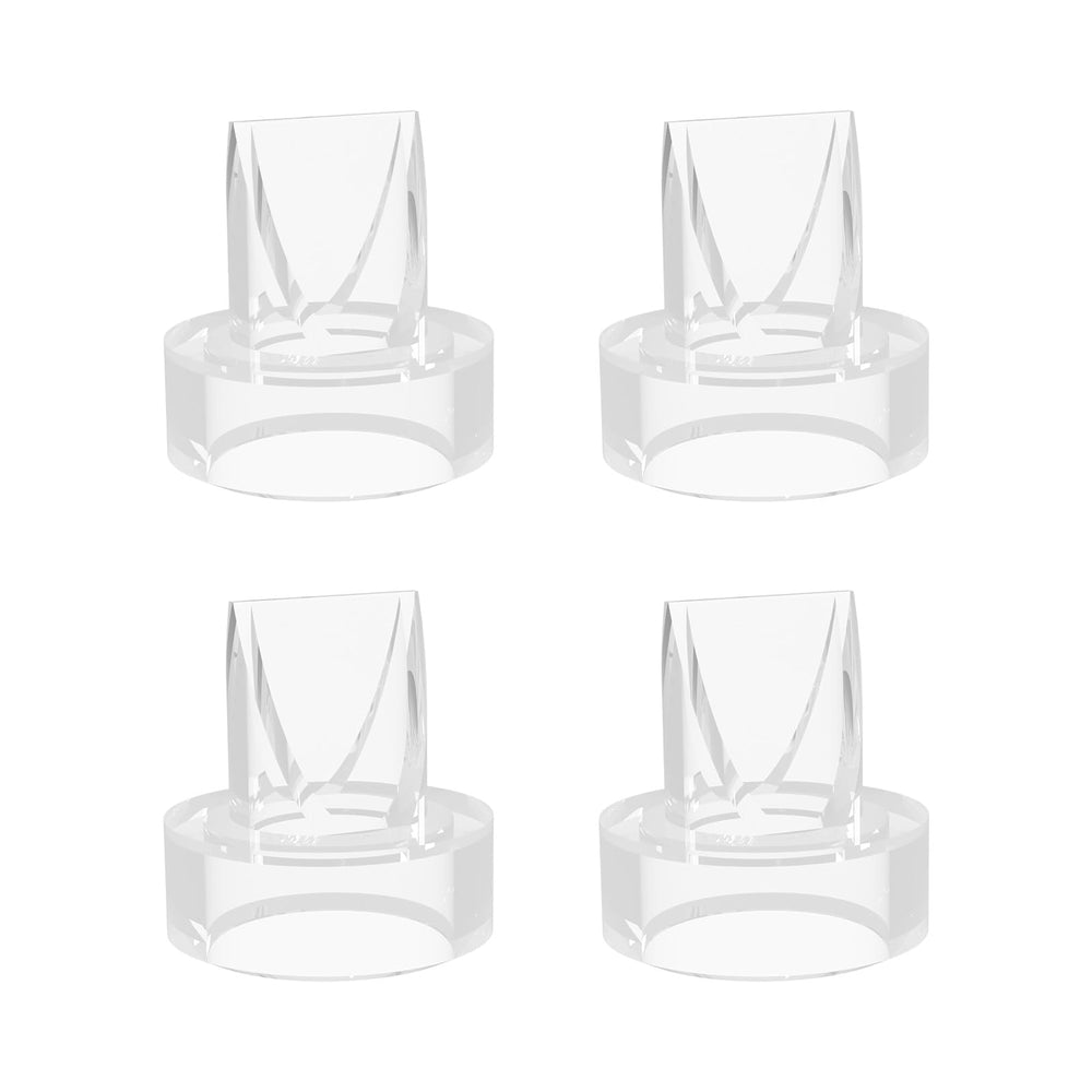 NCVI replacement duckbill valve pack four pieces refreshes wearable breast pumps and maintains suction.