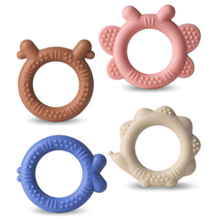 NCVI fish teether texture soothes gums and engages baby senses.