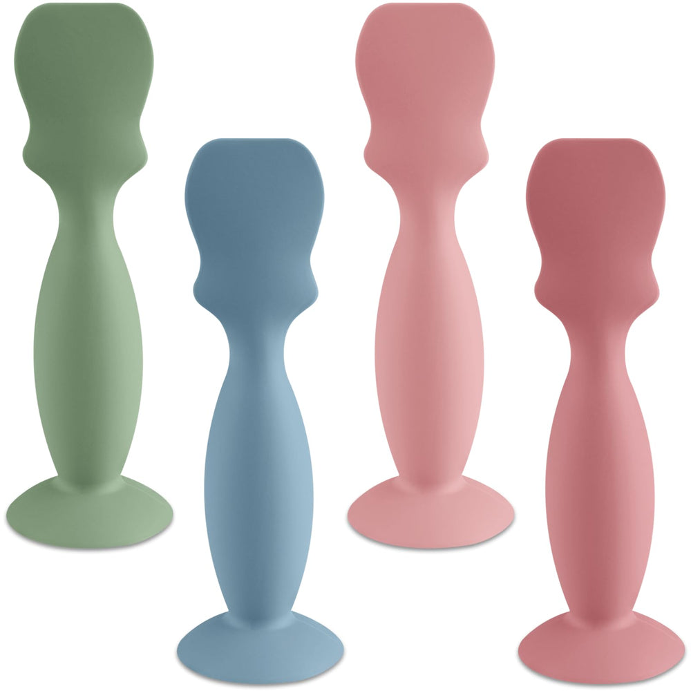 Nearbyme diaper cream brush in sage shows compact on-the-go design for quick application.