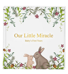 NeBulla Nest our-little-miracle-cover: a charming keepsake for baby memories.
