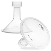 NENESUPPLY 17mm flange with Lansinoh compatibility for comfortable pumping.