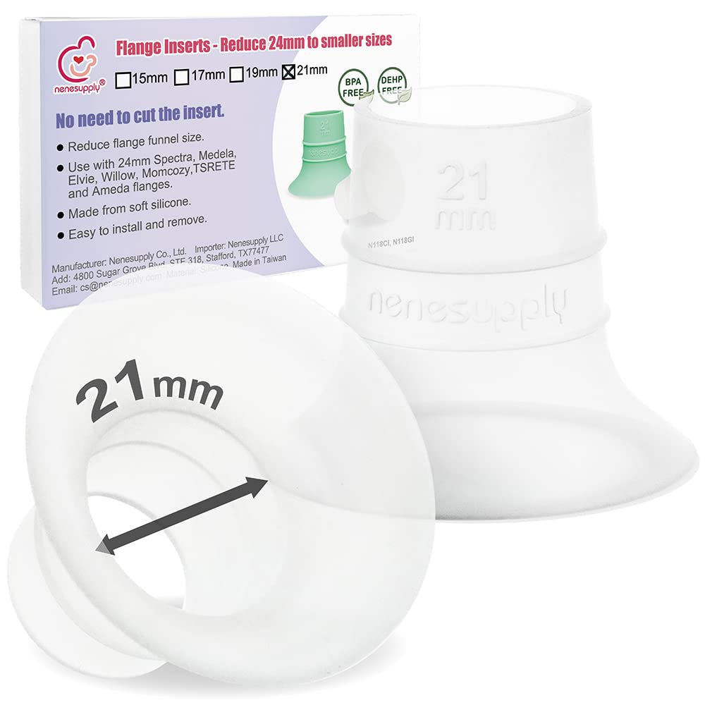 NENESUPPLY 21mm flange insert closeup for comfortable fit