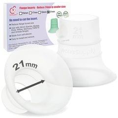 NENESUPPLY 21mm flange insert closeup for comfortable fit