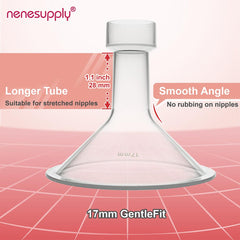 NENESUPPLY 24mm flange for versatile sizing and smooth pumping.