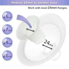 NENESUPPLY 24mm-to-21mm reduction visual for size change