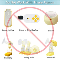 NENESUPPLY connectors shown as part of the compatible pump parts kit.