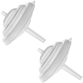 Nenesupply long stem backflow protector on a Medela shield offers steady pumping with secure fit.