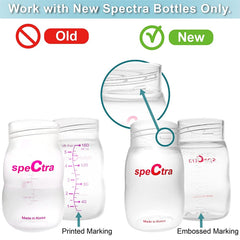 Nenesupply travel cap for Spectra 9 Plus protects milk on the go.