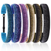 Nenjindz glitter headbands pack6 front view for coordinated party styling
