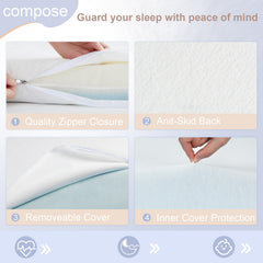 NeoBorn removable Tencel cover with zipper offers easy cleaning