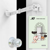 Neobay magnetic child-proof door lock package ready for installation.