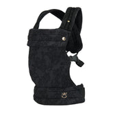NEST BLANCHE ebony carrier close-up of soft cotton-linen fabric for everyday comfort