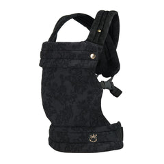 NEST BLANCHE ebony carrier close-up of soft cotton-linen fabric for everyday comfort