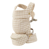Nest Blanche ergonomic baby carrier front view for comfortable newborn-to-toddler wearing