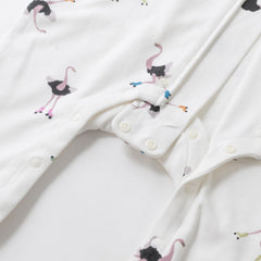 Nest Designs close-up on fabric reveals soft organic cotton texture and breathable weave.