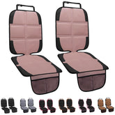 NEWFOM car seat protector top view shows padded waterproof surface for spills