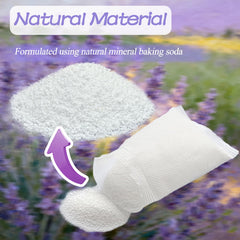 NEWKE lavender scent refill packaging highlights 14-pack convenience for long-term odor management.