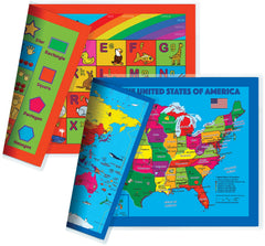 NewSpaceView placemat USA map for geography practice during meals