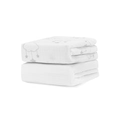 Newton Baby fitted crib sheet 2-pack ultra breathable for baby sleep comfort