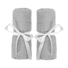 Newton Baby fitted sheets pack grey provide snug bassinet fit with secure elastic