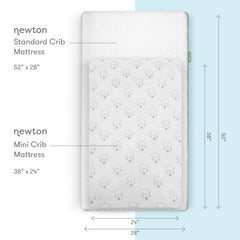 Newton Baby mini crib sheets wishing on a star pattern adds playful nursery design