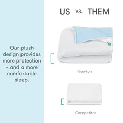 newton-baby-ultra-breathable-crib-pad-quilt-3d-spacer promotes better airflow.