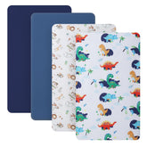 Newvenper crib sheet on mattress shows ideal 130x70x20cm fit for cot beds