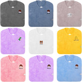 Newwiee 9-pcs baby bibs foldable pack in varied colors for quick daily changes.