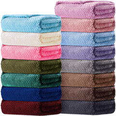 Newwiee baby blanket flannel soft texture delivers cozy warmth for sensitive skin.
