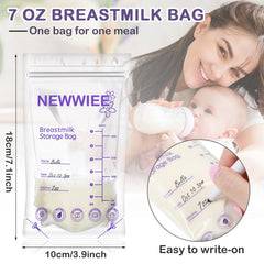 Newwiee bags with double-seal side seams to minimize leaks during storage or travel.