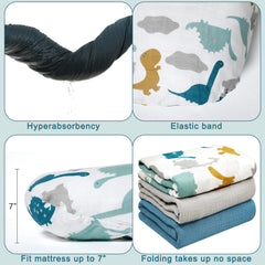 Newwiee muslin baby lounger cover cotton texture highlights softness and breathability