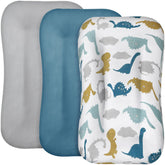 Newwiee muslin baby lounger cover gray provides breathable comfort for everyday use