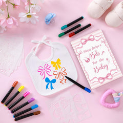 Newwiee wooden baby shower sign shown for sturdy, reusable decor.
