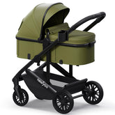 newyoo Nestro 516M stroller green reversible seat for parent- or child-facing comfort.