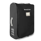 Nexanic stroller travel bag shows Uppababy compatibility with secure fit for Vista models during travel
