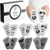 NEXT MOMMY six-designs baby socks on tiny feet add cheerful daily style