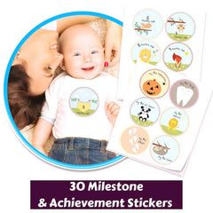 NEXT MOMMY milestone stickers 13 months for monthly progress and recording growth.