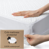 Niagara Sleep Solution viscose bamboo crib protector fabric; soft and breathable for baby skin.