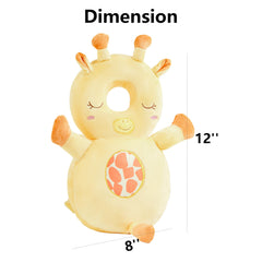 NICE CHOICE Adjustable-straps back protector ensures a snug fit for toddlers