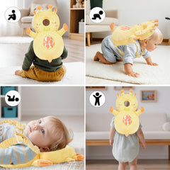 NICE CHOICE Back protector backpack pattern detail highlights soft velvet for gentle protection