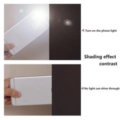NICETOWN thermal-insulated liner closeup highlighting dual-layer darkness and energy-saving potential