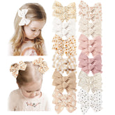 Niceye 24-pack packshot showing assorted baby hair clips for easy styling