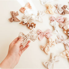 Niceye embroidered stripe bows add stylish detail to outfits